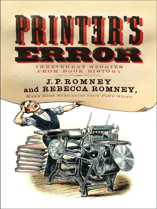 Title details for Printer's Error by J. P. Romney - Available